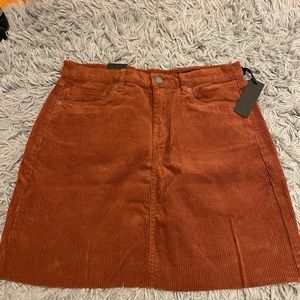 Corduroy skirt NWT